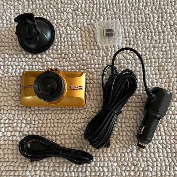 Minolta Dash Cam Gold -Mini Dash cam